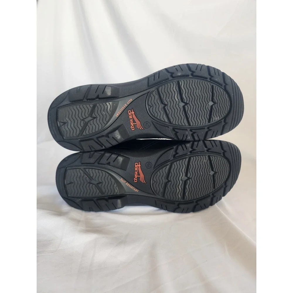 Dansko XP 2.0 Black Leather Professional Clogs Mens Size 47 Slip Resistant Work